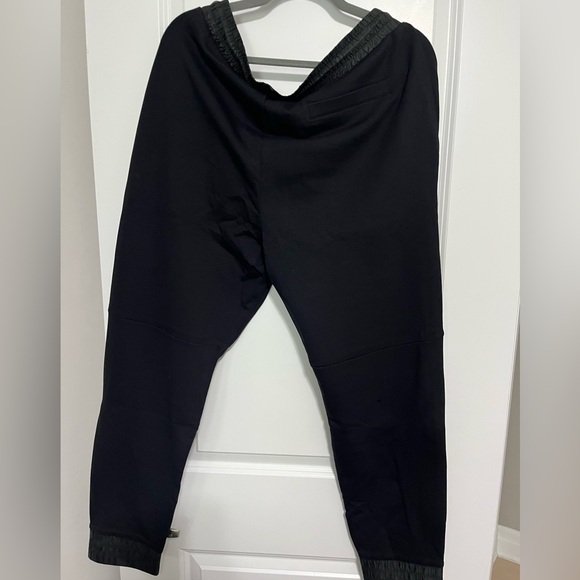 🆕 BOSS Stretch-Cotton Track Pants With Logo Patch - Picture 4 of 5